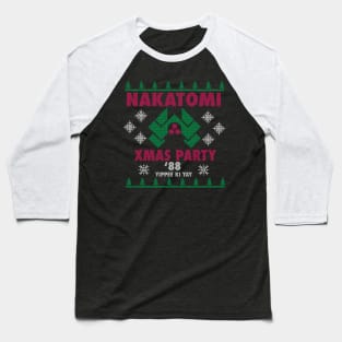 Nakatomi xmas party '88 Baseball T-Shirt